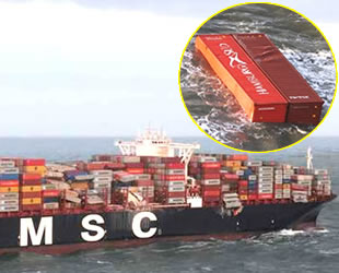 Hollanda'da kayp konteynerler iin kimyasal alarm verildi